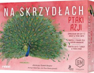 Na skrzydłach: Ptaki Azji REBEL. Wydawca: Rebel. Multiszop.pl Opakowanie Na skrzydłach: Ptaki Azji REBEL