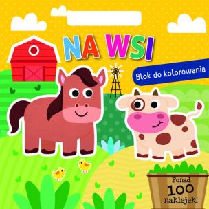 Okładka książki Na wsi. Blok do kolorowania