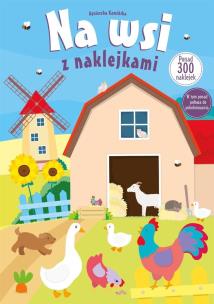 Okładka książki Na wsi z naklejkami