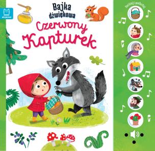 Naciśnij i posłuchaj! Bajka dźwiękowa. Autor: Podgórska Anna. Multiszop.pl Okładka książki Naciśnij i posłuchaj! Bajka dźwiękowa