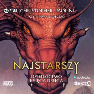 Najstarszy Dziedzictwo Księga druga - Audiobook. Autor: Christopher Paolini. Multiszop.pl Okładka książki Najstarszy Dziedzictwo Księga druga - Audiobook