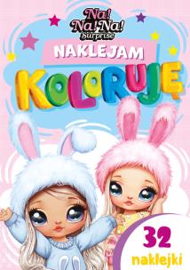 Okładka książki Naklejam i koloruję. Na! Na! Na! Surprise