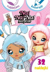 Okładka książki Naklejam i koloruję. Na! Na! Na! Surprise