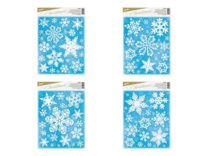 Opakowanie Naklejka bożonarodzeniowa brokat 30x42cm