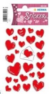 Opakowanie Naklejka Decor serca