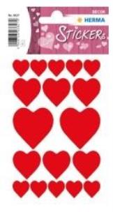 Opakowanie Naklejka Decor serca