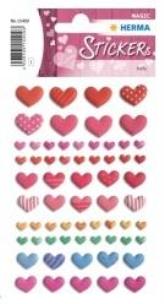 Opakowanie Naklejka Magic serduszka