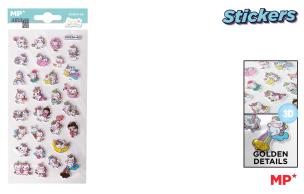 Opakowanie Naklejki 3D jednorożce