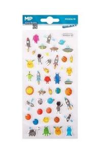 Opakowanie Naklejki 3D kosmos