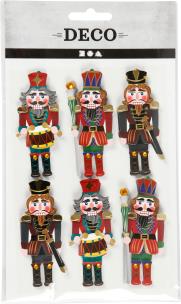 Opakowanie Naklejki 3D Nutracker 6szt. 1 arkusz edycja limitowana