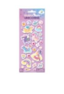 Opakowanie Naklejki 3D Unicorns