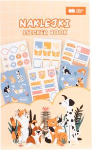 Opakowanie Naklejki CAT&DOG 18 ark. Happy Color