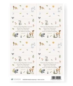 Opakowanie Naklejki dedykacyjne - Niech cię Pan