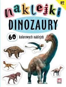 Okładka książki Naklejki. Dinozaury