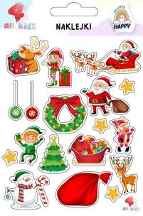 Naklejki dla dzieci Boże Narodzenie 2. Wydawca: All4Kids. Multiszop.pl Opakowanie Naklejki dla dzieci Boże Narodzenie 2