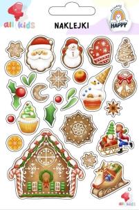 Naklejki dla dzieci Boże Narodzenie 3. Wydawca: All4Kids. Multiszop.pl Opakowanie Naklejki dla dzieci Boże Narodzenie 3