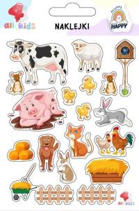 Opakowanie Naklejki dla dzieci Farma zwierzęta