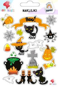 Naklejki dla dzieci Halloween 3. Wydawca: All4Kids. Multiszop.pl Opakowanie Naklejki dla dzieci Halloween 3
