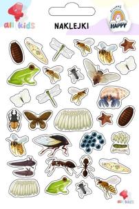 Naklejki dla dzieci Owady. Wydawca: All4Kids. Multiszop.pl Opakowanie Naklejki dla dzieci Owady