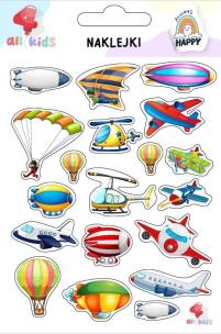 Opakowanie Naklejki dla dzieci Samoloty 2