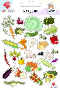 Naklejki dla dzieci Warzywa. Wydawca: All4Kids. Multiszop.pl Opakowanie Naklejki dla dzieci Warzywa