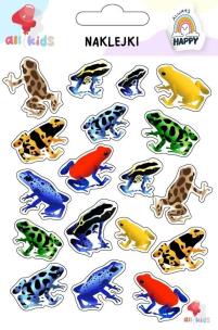 Naklejki dla dzieci Żaby. Wydawca: All4Kids. Multiszop.pl Opakowanie Naklejki dla dzieci Żaby
