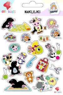 Naklejki dla dzieci Zwierzęta. Wydawca: All4Kids. Multiszop.pl Opakowanie Naklejki dla dzieci Zwierzęta