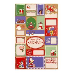 Opakowanie Naklejki do prezentów Miś