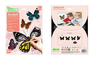 Opakowanie Naklejki do wydrapywania - Motyle