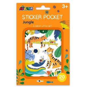 Opakowanie Naklejki - Dżungla