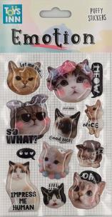 Opakowanie Naklejki Emotions Koty