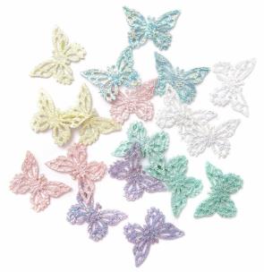 Naklejki filcowe opalizujące motyle 18szt. Wydawca: Dalprint. Multiszop.pl Opakowanie Naklejki filcowe opalizujące motyle 18szt