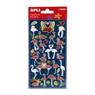 Opakowanie Naklejki flaming 33szt