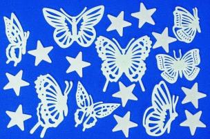 Opakowanie Naklejki fluorescencyjne Blaze 9szt