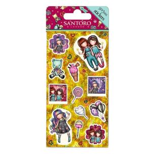 Naklejki Gorjuss Fairground Fireworks. Wydawca: Santoro. Multiszop.pl Opakowanie Naklejki Gorjuss Fairground Fireworks