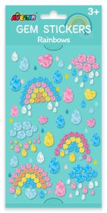 Opakowanie Naklejki klejnoty - Tęcza