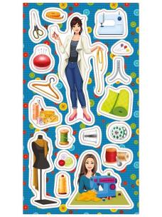 Opakowanie Naklejki Krawcowa