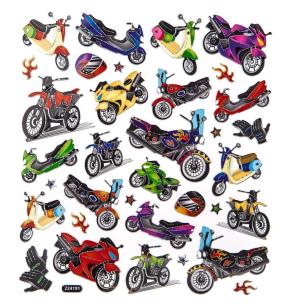 Opakowanie Naklejki motocykle 34szt