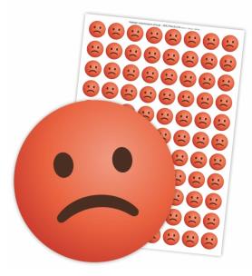 Naklejki motywacyjne - Smutna Buzia 88 szt.. Wydawca: LearnHow. Multiszop.pl Opakowanie Naklejki motywacyjne - Smutna Buzia 88 szt.