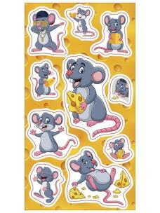 Opakowanie Naklejki Myszki