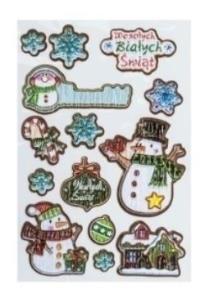 Opakowanie Naklejki na folii