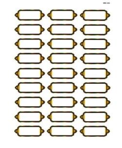 Opakowanie Naklejki na konfitury i przyprawy 01