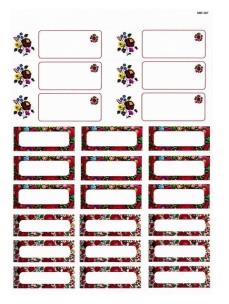 Opakowanie Naklejki na konfitury i przyprawy 02