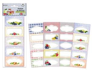 Opakowanie Naklejki na przetwory