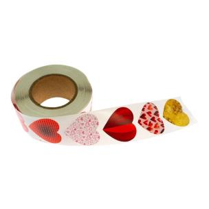 Opakowanie Naklejki na rolce 500szt