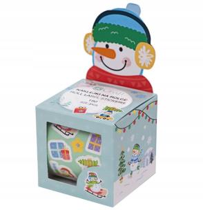 Naklejki na rolce bałwanki 190szt. Wydawca: Dalprint. Multiszop.pl Opakowanie Naklejki na rolce bałwanki 190szt