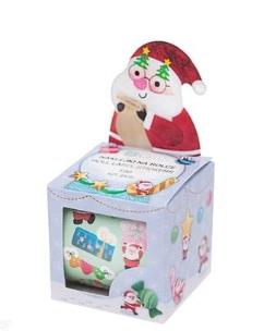 Naklejki na rolce mikołaje 190szt. Wydawca: Dalprint. Multiszop.pl Opakowanie Naklejki na rolce mikołaje 190szt