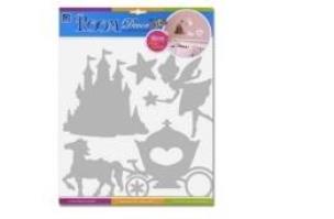 Opakowanie Naklejki na ścianę lustra karoca