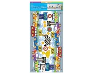 Opakowanie Naklejki na ścianę wyścig