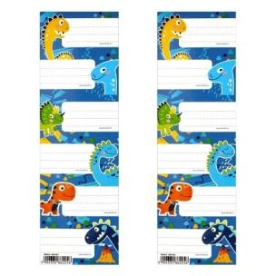 Opakowanie Naklejki na zeszyt Dino (25szt)